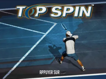 Top Spin screen shot title